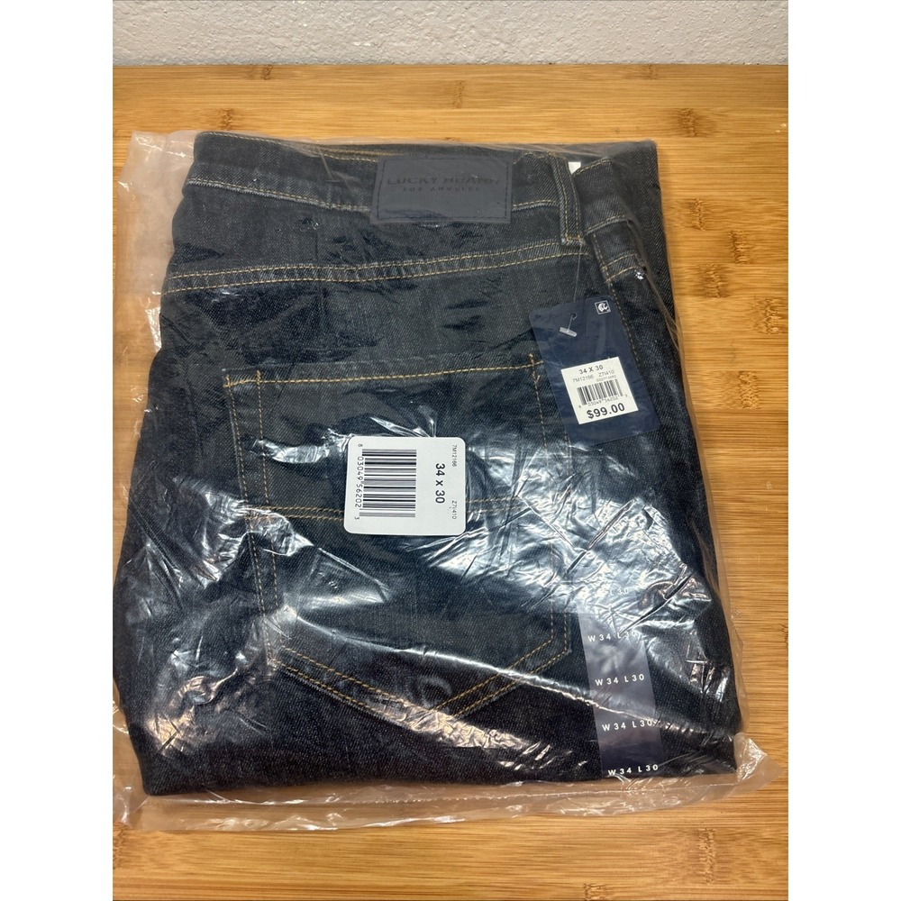 Lucky Brand Men's 410 Athletic Fit Straight Leg 5 Pocket Stretch Denim Jeans